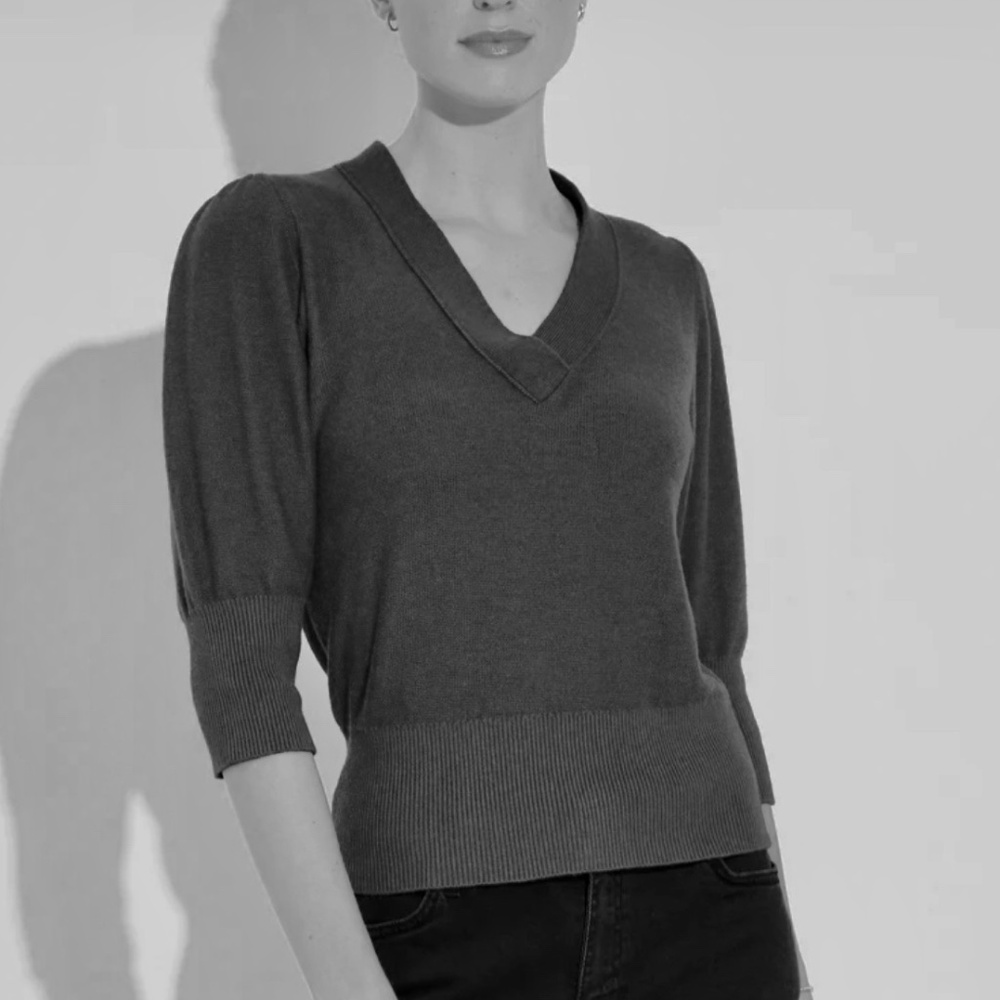 The Reset R Label Black The Looker Sweater